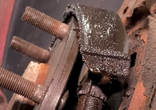 Can a failed wheel seal cause a brake concern?
